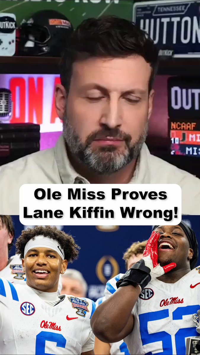 Ole Miss didn’t just beat Georgia... they sent a message to the coach who left them behind. 💣🏈 @HuttonOutkick