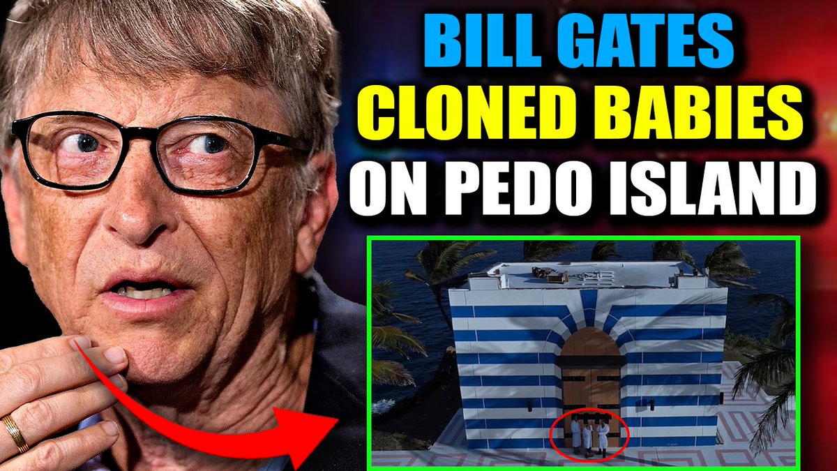 Leaked Epstein Footage Reveals Bill Gates 'Cloned Thousands of Babies' in Underground Labs Since the release of the heavily redacted Epstein files, one name has gone silent: Bill Gates. No interviews. No statements. Just a billionaire lying low while the public races to catch up on what we've been reporting for years. Epstein's network was never just about trafficking. It was about power - eugenics, depopulation, and the long game of controlling humanity itself.