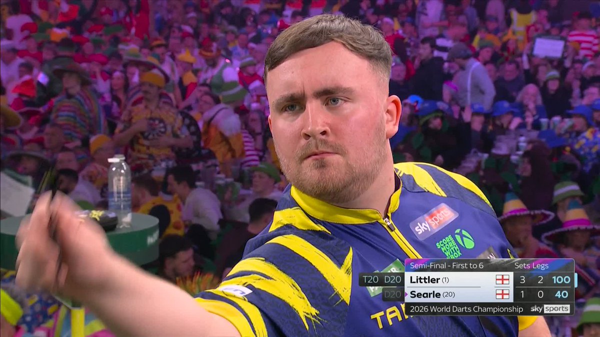 Luke Littler is currently cruising towards the final ⏳
