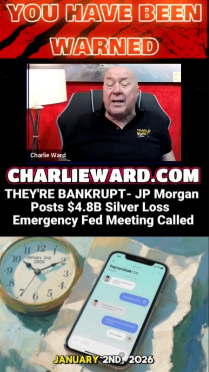 THEY'RE BANKRUPT - JP MORGAN POSTS $4.8B Silver loss . Emergency Fed Meeting Called. You have been warned. Grab yours whilst you can! #Silver #FinancialFreedom