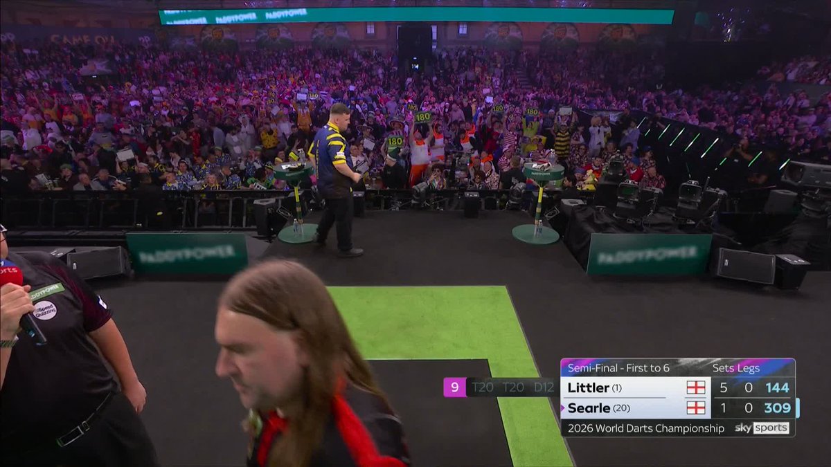Littler squanders the nine-darter, Searle sinks the 'big fish' ๐ฅ
