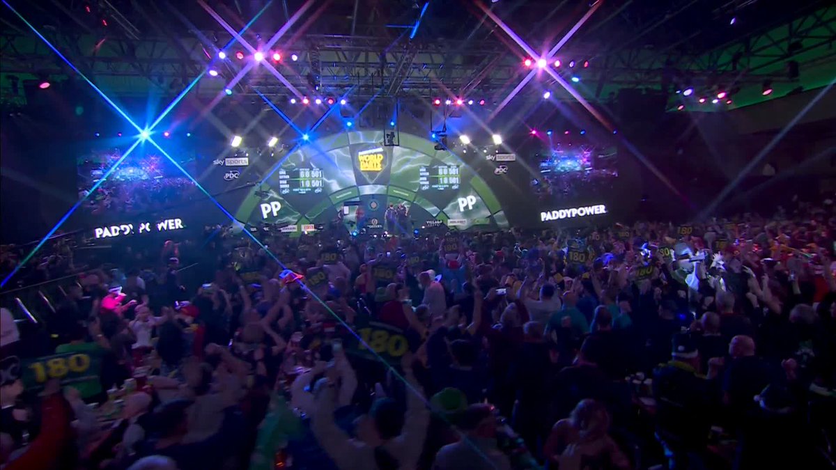 Luke Littler is a World Darts Championship finalist once more 👏 ☢️