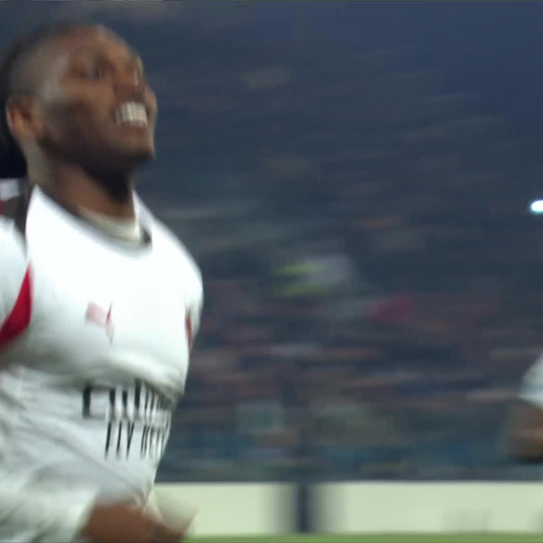 Ci pensa Leao! Milan in vantaggio a Cagliari 🔥 #CagliariMilan 0-1