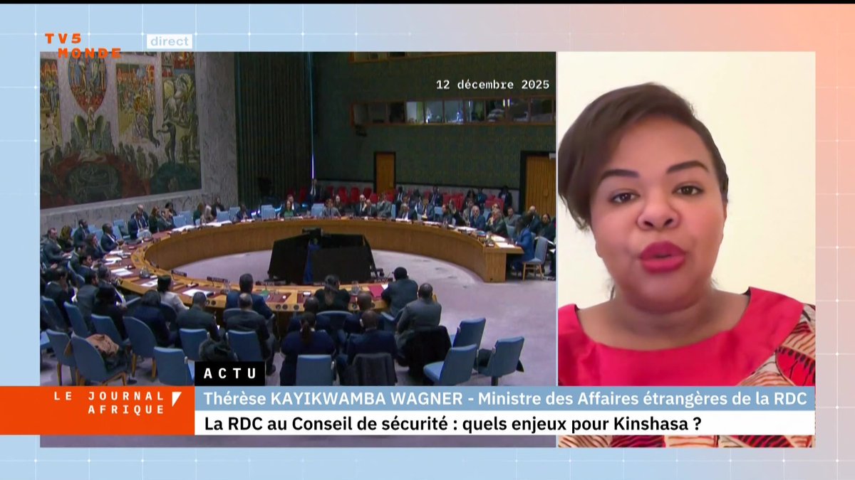 La RDC revient au Conseil de sécurité de l’ONU. Thérèse Kayikwamba Wagner y porte la voix congolaise et africaine, veut faire avancer le dossier sécuritaire à l’Est, exiger le respect des engagements de l’ONU et répondre aux positions du Rwanda.