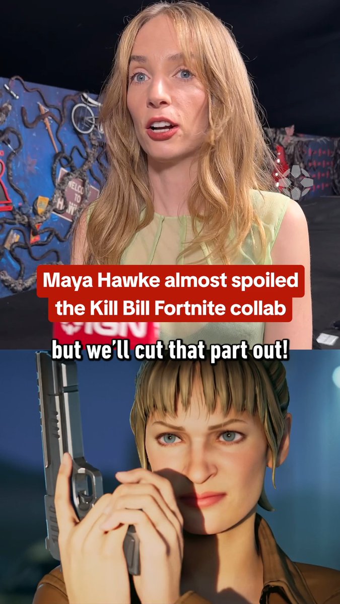 Now that Maya Hawke's mom is in Fortnite, we can now post when Maya accidentally teased Uma Thurman in Fortnite before it was revealed. We love you Maya!