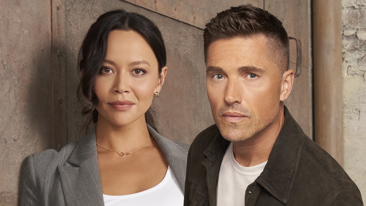 #TheRookie stars Melissa O'Neil and Eric Winter tease #Chenford in Season 8 and debate whether Tim is a "softie."