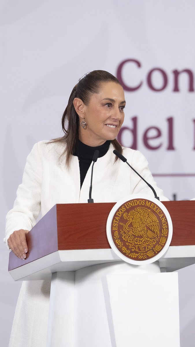 México empieza 2026 con buenas noticias en materia económica: somos el segundo país con menos desempleo; el peso registra la mejor ganancia frente al dólar desde 1991; la Bolsa Mexicana de Valores obtuvo el mejor año desde 2009 y el salario mínimo crece 13 por ciento. Vamos bien y vamos a ir mejor.