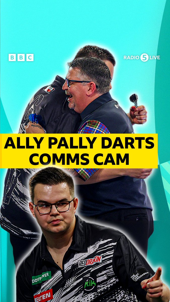 "An Ally Pally CLASSIC" 🔥 🍿🎯 Gian van Veen sets up a meeting with Luke Littler in the 2026 world final #BBCDarts