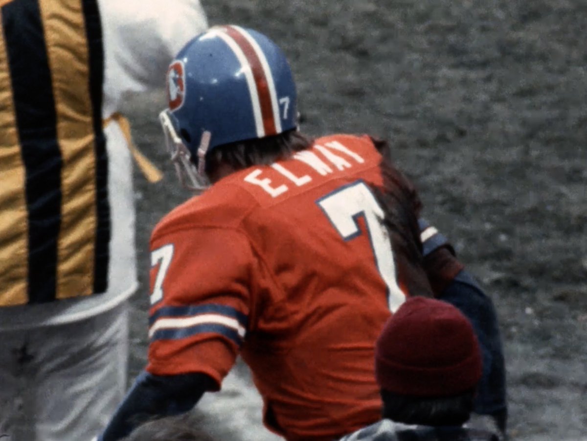 “The Drive.” ✅ John Elway. ✅ The 1986 AFC Championship Game against the Cleveland Browns. ✅ An opportunity to go to the Super Bowl. ✅ The greatest 98-yard drive in NFL history: One of the most iconic moments in Denver Broncos & NFL history. 📺 Elway is now playing on Netflix