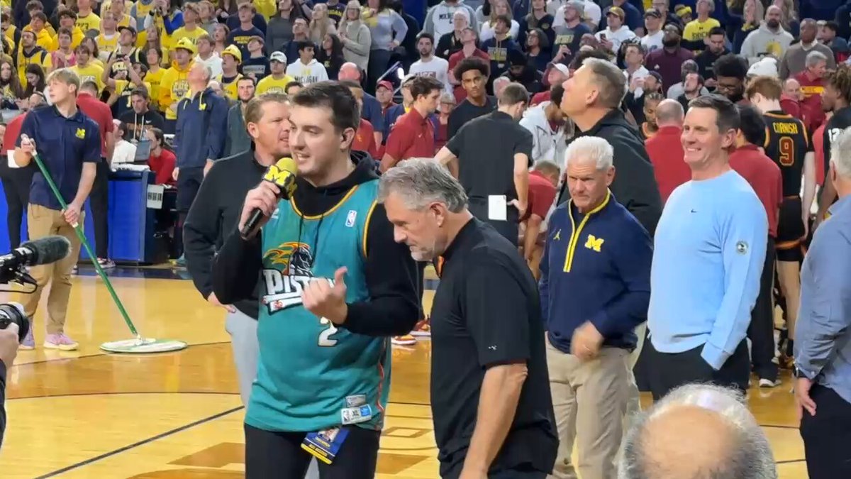 Michigan football coach Kyle Whittingham introduces himself and his staff to the Wolverines’ fan base: