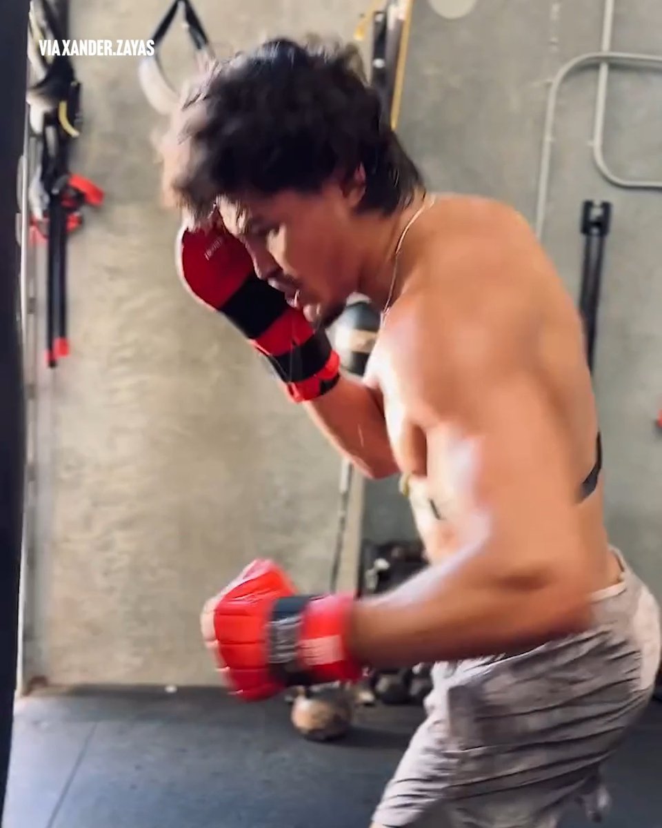 Xander Zayas going hard in camp as he prepares for his junior-middleweight unification fight against Abass Baraou on Jan 31st 🥊