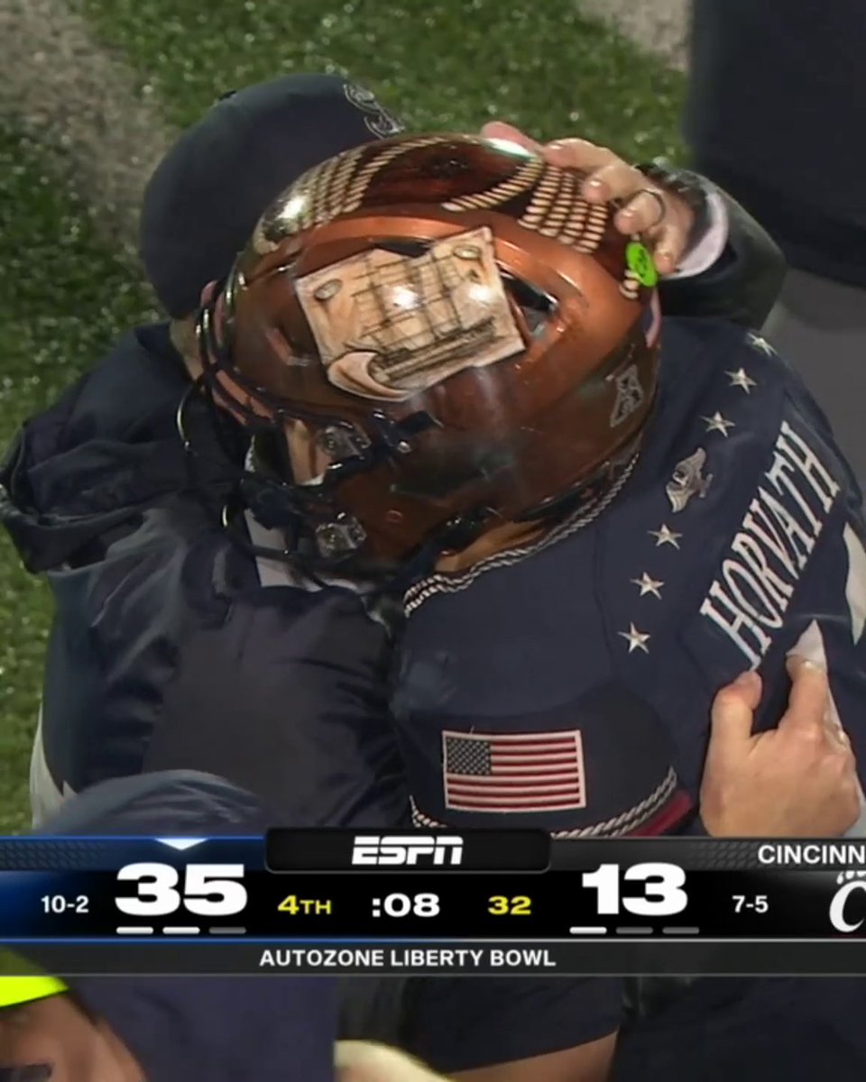 Navy closes out their winningest two-year span EVER with a victory at the AutoZone Liberty Bowl 🔥🙌