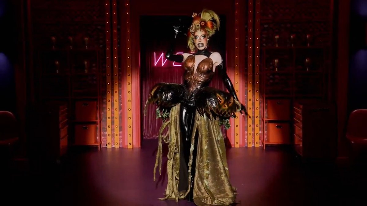 Feeling scared yet? 😱 #DragRace