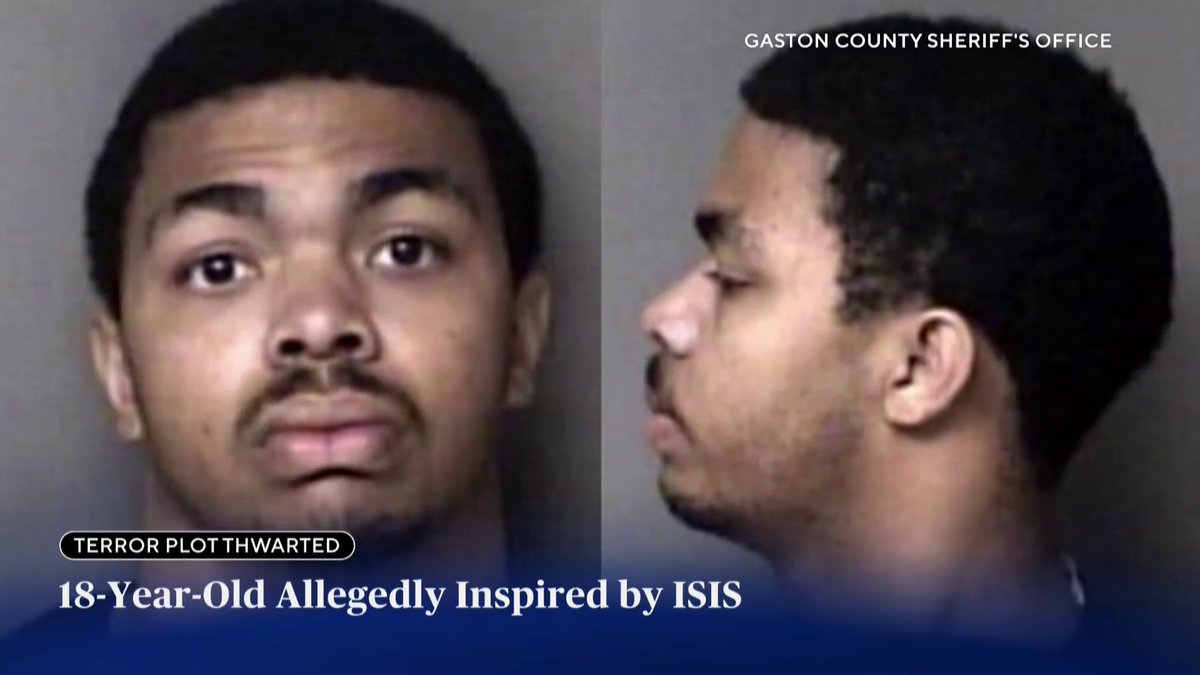 A potential New Year's Eve terror attack inspired by ISIS was thwarted in North Carolina, authorities announced Friday. The 18-year-old suspect is in custody, accused of planning to attack a grocery store and a fast food restaurant.
