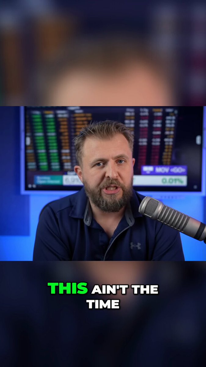 Is now *really* the time to sell everything? No! Watch for late cycle patterns before freaking out. Think, act, react.