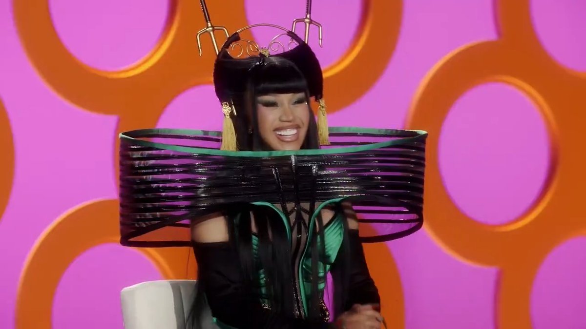 Eooww! 😝 Cardi B is in the mothertuckin' building! #DragRace