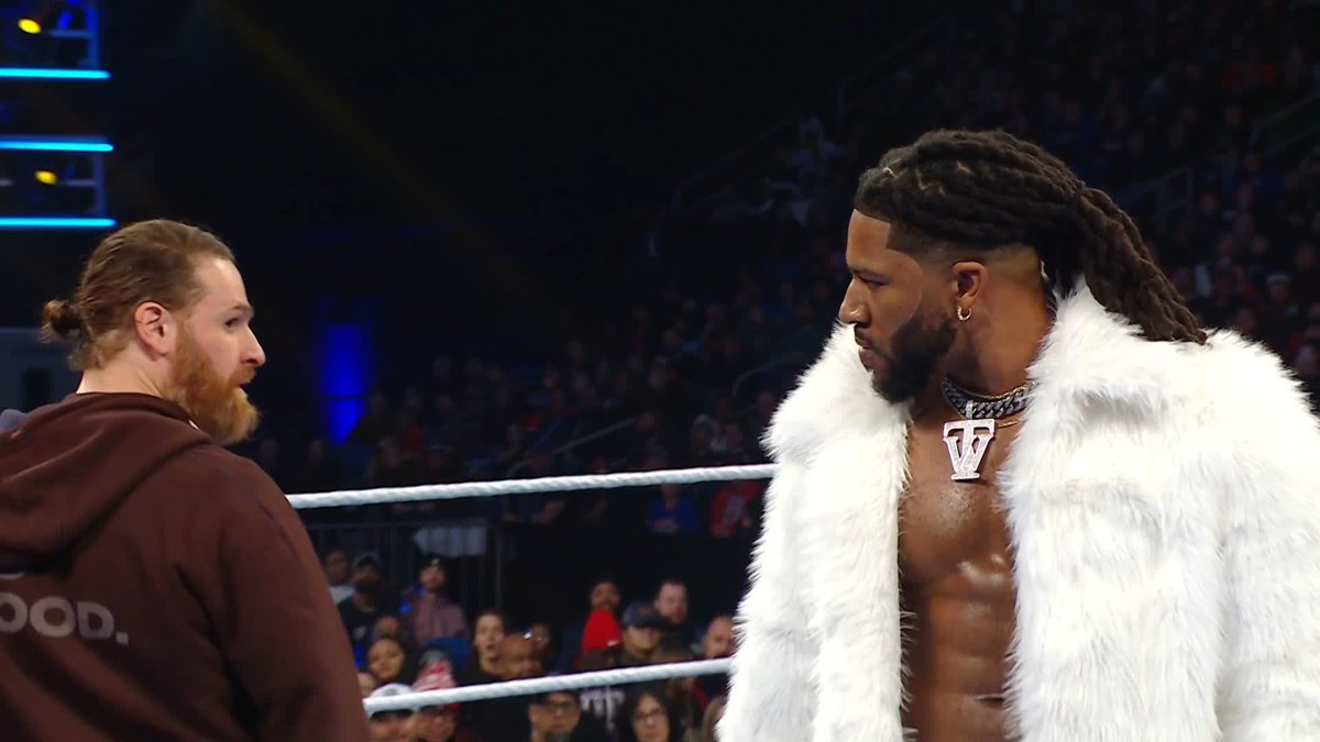 "You have yet to be humbled." 👀 Sami Zayn is having NONE of Trick Williams tonight!