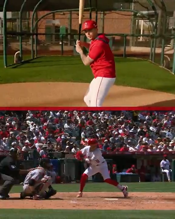 Zach Neto OPS by season 📈 2023: .685 2024: .761 2025: .793 Before last season, the Los Angeles Angels shortstop discussed making adjustments at the Big League and cutting down his leg kick.