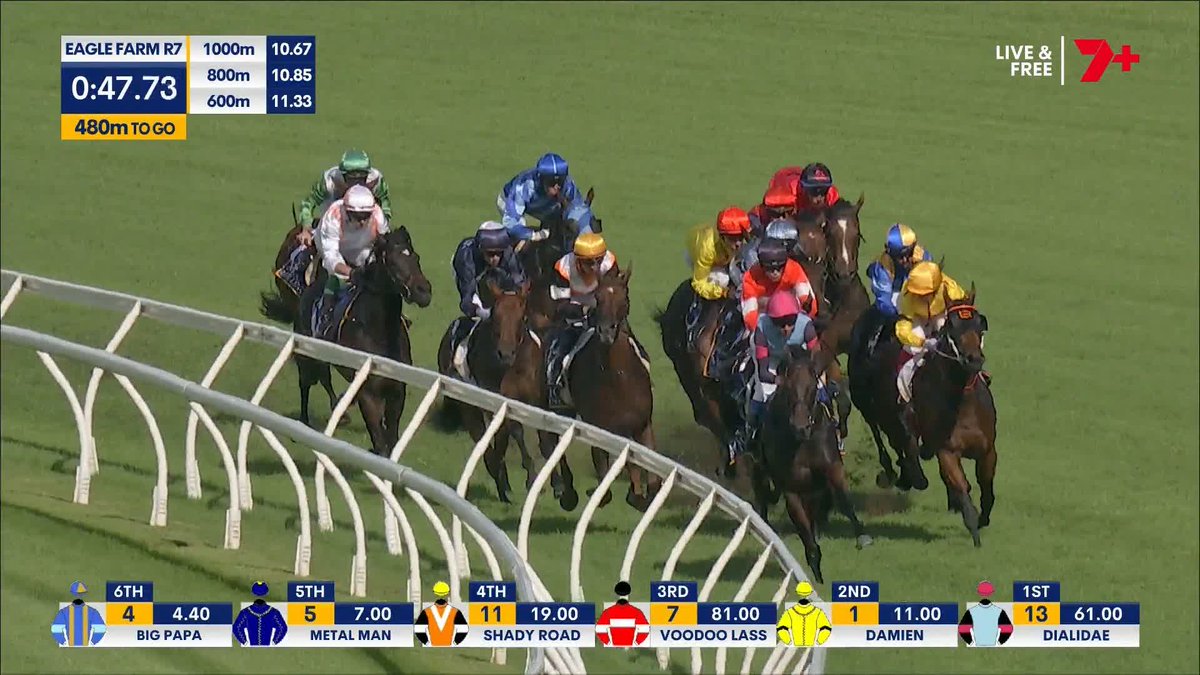 NINJA, MY GOODNESS 🥷 The win of 2026! Missed the start, rounded them up and spanked them in the Vo Rogue Plate 🤯 Tommy Berry Michael Freedman Racing MyRacehorseAusNZ