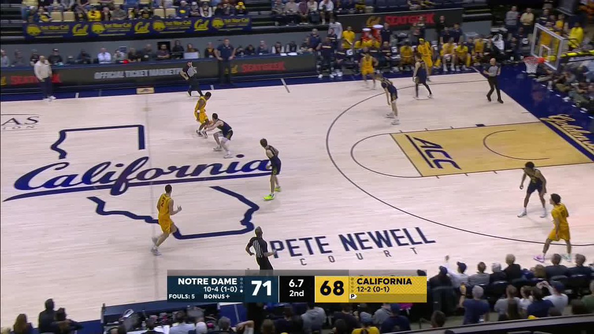 4-POINT PLAY FOR THE WIN 👌 📺 ESPN2 x Cal Basketball