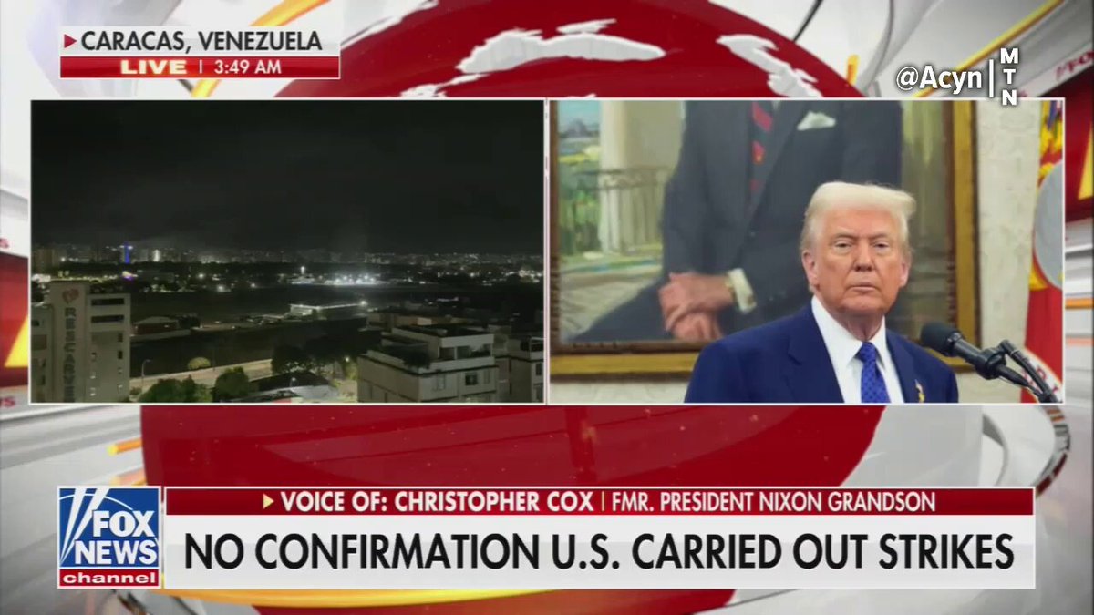 Nixon’s grandson: This is a strong message to Cuba as well, which probably also is very close to being toppled too