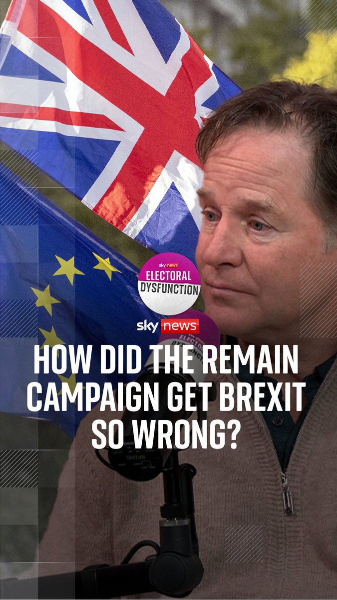 Almost 10 years since the Brexit referendum, Beth Rigby sits down with former Deputy PM Nick Clegg to ask what really went wrong Full episode 🎧➡️