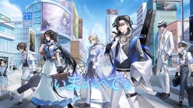 サウンドウェーブの冬の新曲 《Whisper of Winter》のフルverを公開！ ボーカル組の切ない歌声 バンド組の最高の演奏を お楽しみくださいなの！ 抽選で2名様に バンドメンバー全員 豪華声優陣の直筆サイン色紙を🎁 〆:1/8