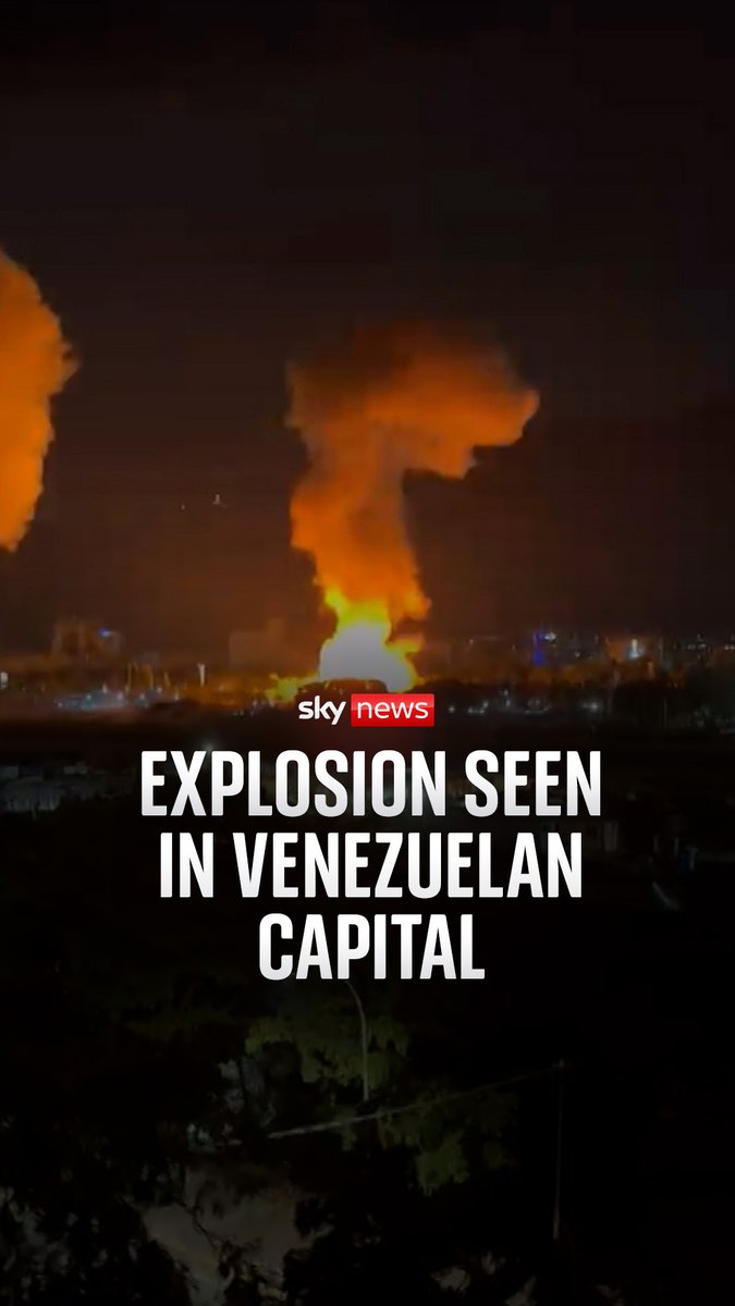 BREAKING: Venezuelan President Nicolas Maduro has declared a national emergency after explosions were heard in Caracas. Follow live 🔗