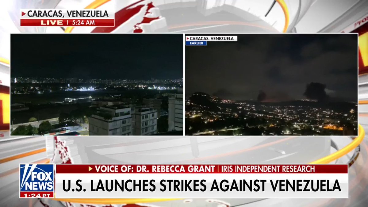 BREAKING: Trump confirms strike in Venezuela, says Maduro and wife have been 'captured'