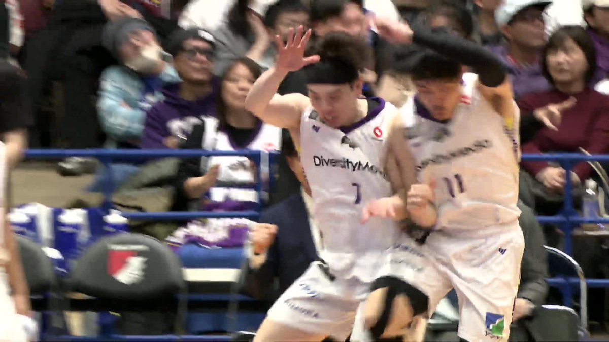 第4Q 10-0のランで山形が逆転勝利🔥 勝利を手繰り寄せた#11 白戸の連続3Pシュート!! 白戸 大聖 Taisei Shirato パスラボ山形ワイヴァンズ【公式】 📡バスケットLIVEで見逃し視聴 #Bリーグ #りそなグループ