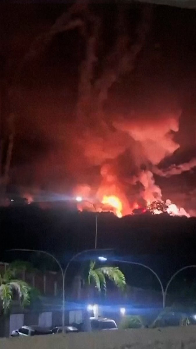 Venezuelan President Nicolas Maduro has been captured and flown out of Venezuela, according to US President Donald Trump. The US conducted a "large-scale strike" on the country, he added.