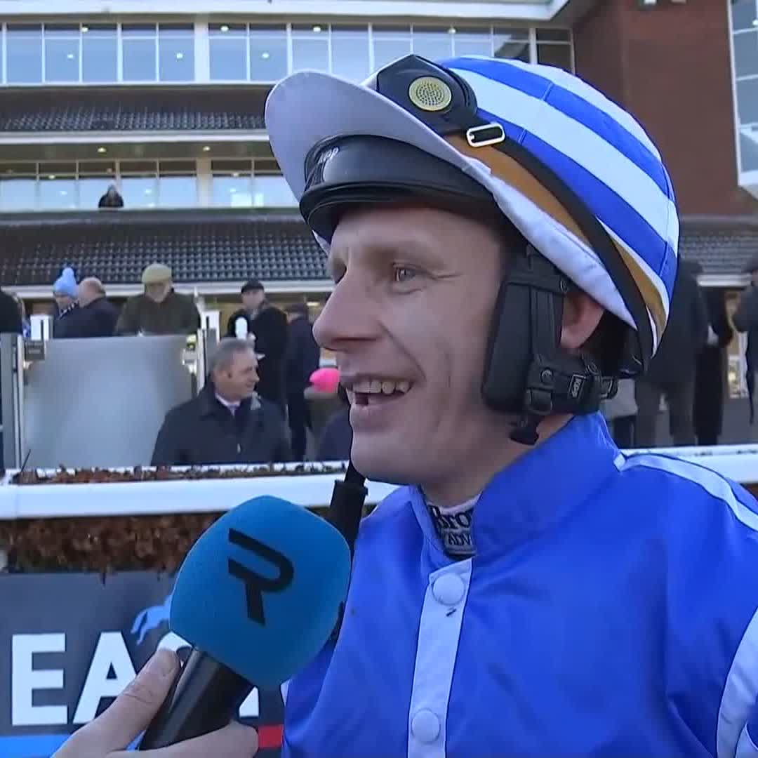 "He loves it, doesn't he?" Paul Townend liked that hurdles debut from The Reverend and how the classy Flat racer adjusted to the jumps game on his first start over flights. One to note for the Mullins team... Cork Racecourse