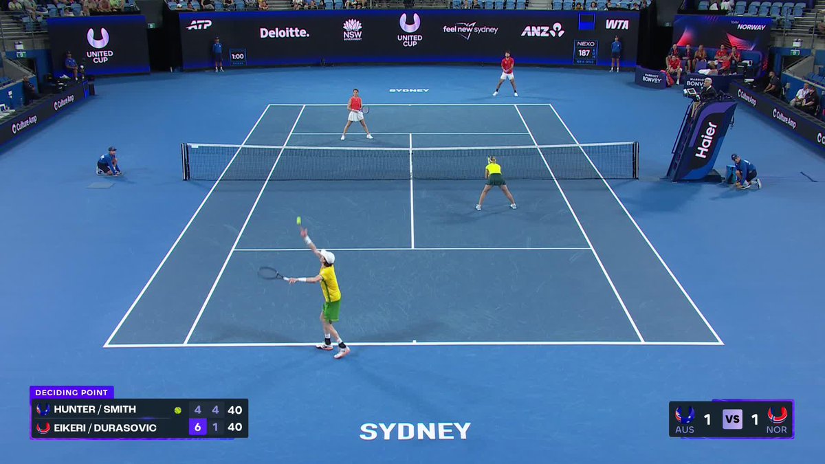 JOHN-PATRICK SMITH, YOU DID NOT 👏 #UnitedCup