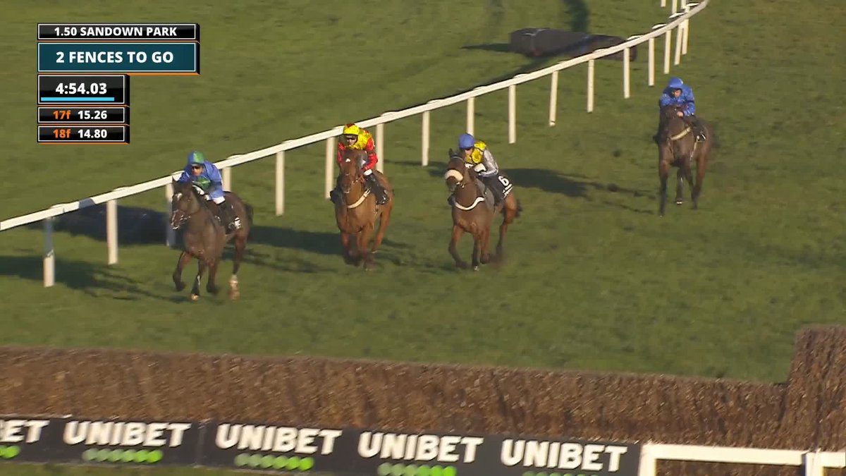 Lots of life in these veterans! 👴 Triple Trade runs down Jet Plane in the Unibet Middle Distance Veterans' Handicap Chase 🥇 #ITVRacing | Brendan Powell Jr | Joe Tizzard Racing