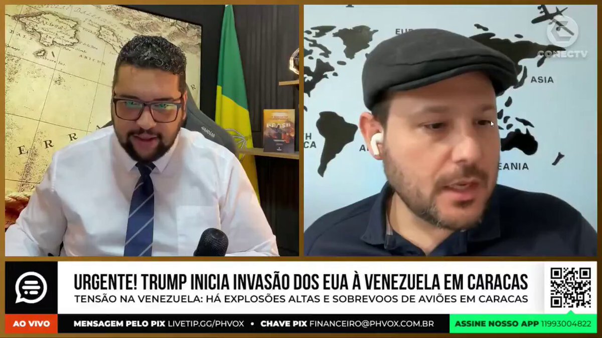 Esse momento vai ficar marcado na história do PHVox Geopolítica descomplicada e da nossa carreira Ivan Kleber, uma honra compartilhar com você, meu irmão!