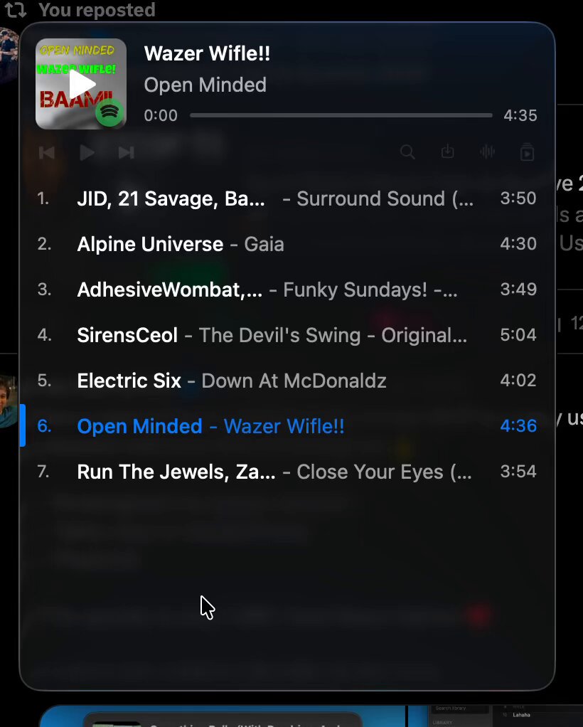 For so many years I've wanted a Spotify app with a small window, good hotkeys, low resource usage, and that's just quick to navigate around. So I finally decided to build it. I've been using it myself and I'm very pleased with it ✌️ It's still in progress but very promising!
