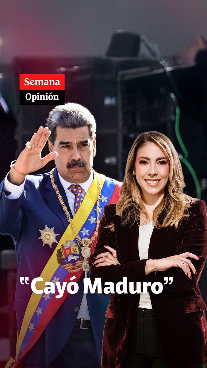 Ya cayó Maduro, y Venezuela se despierta con una posibilidad que le negaron por años, La Libertad. Esperemos ahora que los cómplices de la dictadura también caigan.