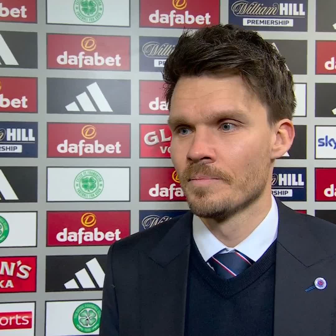 🔵 "Such a statement today in a big game" Danny Röhl praises Rangers' "outstanding" reaction in their comeback win against Celtic ⤵️
