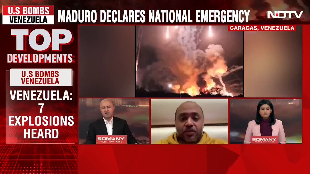 After US Strikes on Venezuela, Questions Rise: Is Iran Next? Here's What Geopolitics Expert Abhijit Iyer-Mitra told NDTV's Aditya Raj Kaul and Vasudha Venugopal