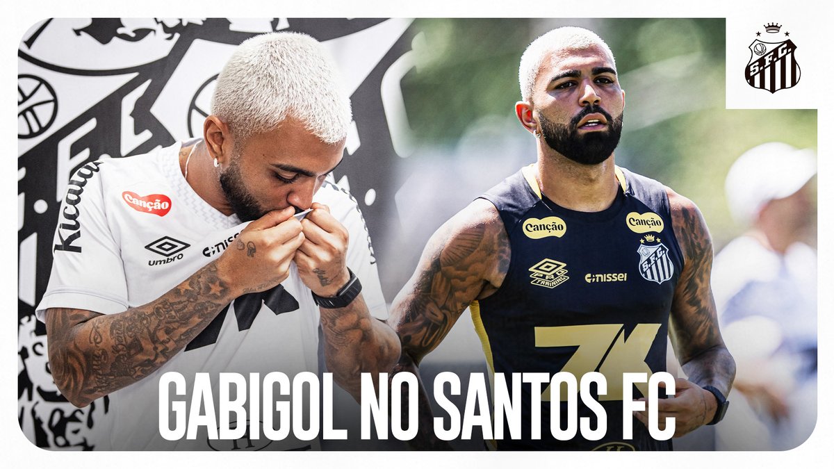 De volta para casa! O primeiro dia de Gabigol no retorno ao Peixão! 🎥💪🏽