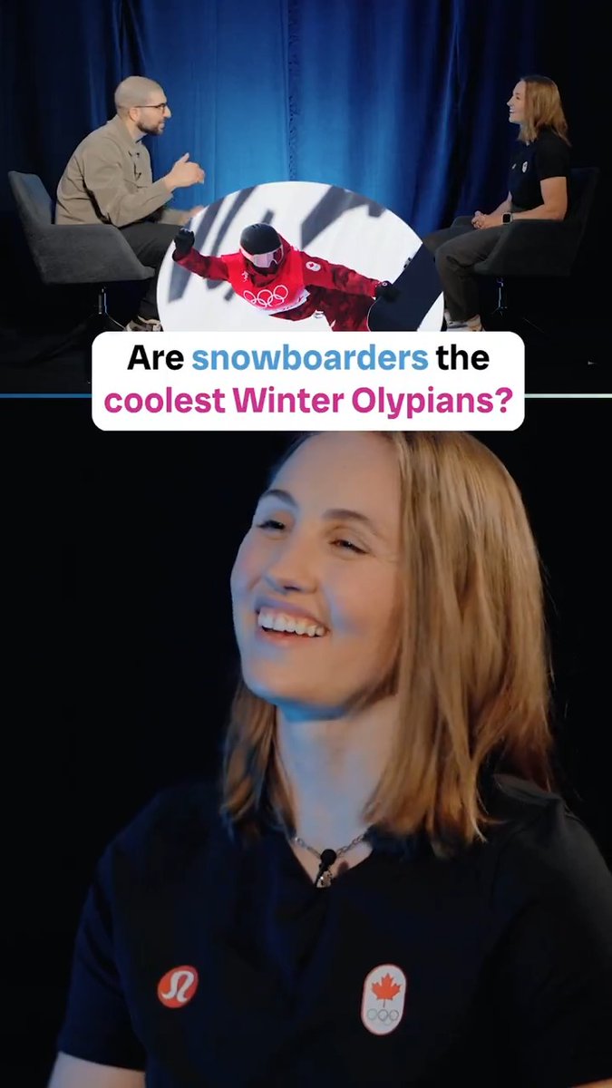 “We do want to look cool” 🇨🇦🏂 Ariel Helwani chats with Canadian snowboarder Elizabeth Hosking about her journey to #MilanoCortina2026 Watch here: