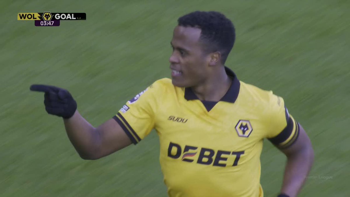 PRIMER GOL DE JHON ARIAS EN LA PREMIER LEAGUE