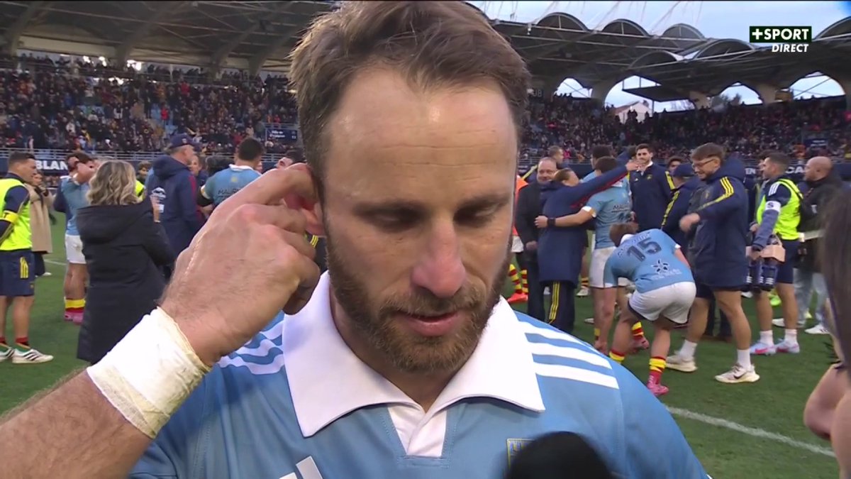 "En terme d'état d'esprit on est revenu" 🎤 Les mots de Tom Ecochard après la premier victoire de l'année 2026 de Perpignan 🤩 #USAPST