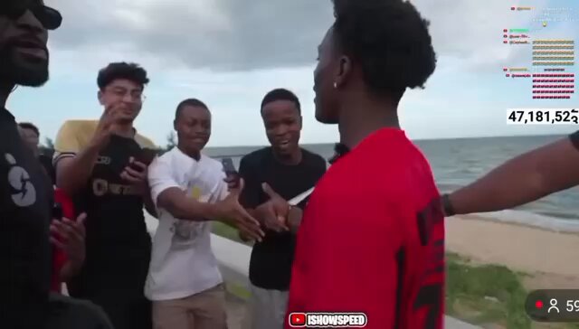 IShowSpeed confronted a fan who shouted “IShowM*at” and tried to justify it by calling it a meme 💀😭 “Because it’s a meme... its a meme and I saw it on TikTok.”