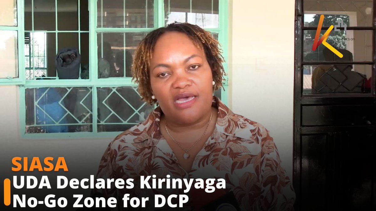 UDA Declares Kirinyaga a No-Go Zone for DCP Ahead of 2027 Polls