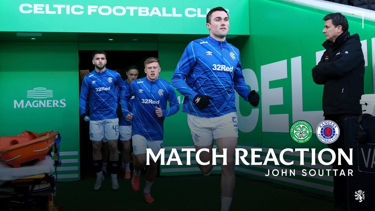 John Souttar highlights the belief and character within the squad in his interview with RangersTV following our victory at Parkhead.