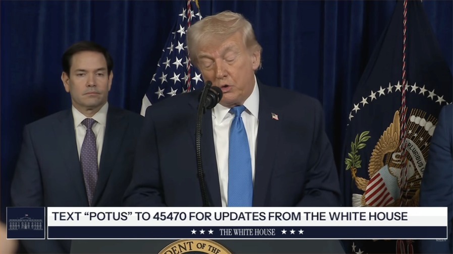 Trump says that the US is "going to run" Venezuela now
