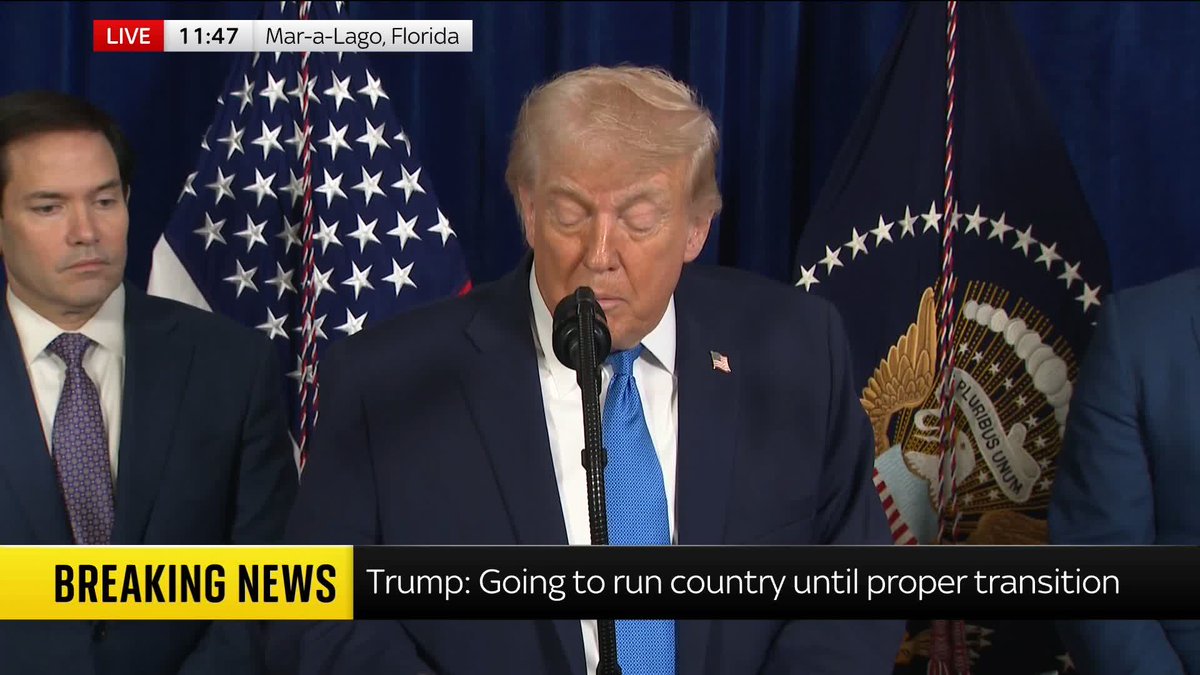 Nicolas Maduro was the kingpin of vast criminal network responsible for smuggling drugs into the US, Trump alleges. The US president added Maduro and his wife will face the "full might of American justice" when they stand trial on US soil Follow 🔗