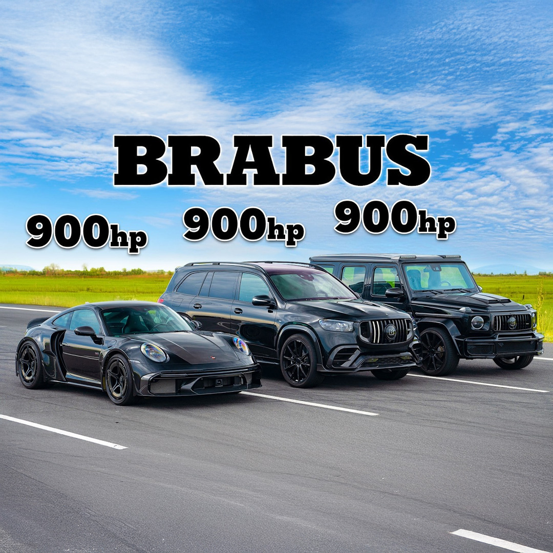 The ultimate Brabus drag race is HERE! 🔥😱
