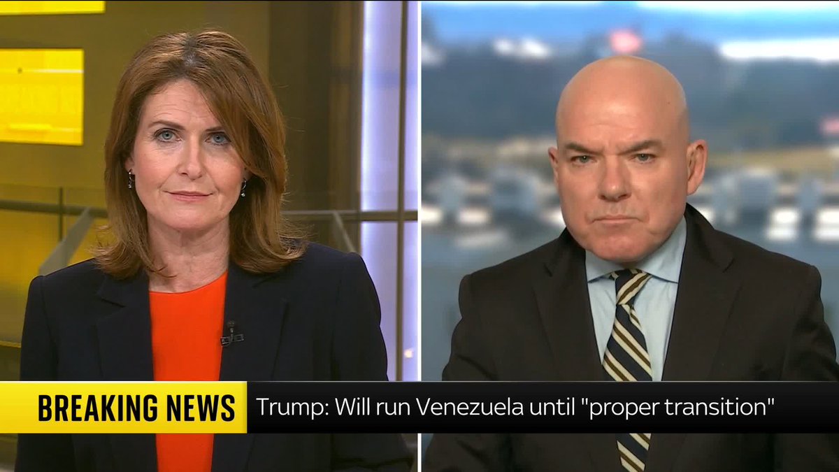 "[Trump] calls himself the president of peace. Clearly, peace in Venezuela will be peace on his terms" Sky's James Matthews breaks down the US president's speech after US forces captured Nicolas Maduro. Follow 🔗 📺 Sky 501 and YouTube